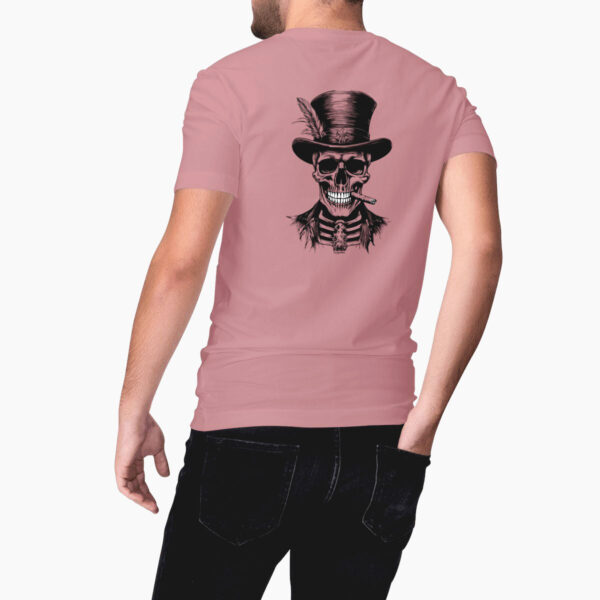 T-shirt motif crâne, Spencer le gentleman (DOS)