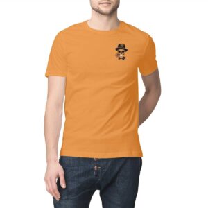 T-shirt skull original Alex, l'anarchiste (FACE & DOS)