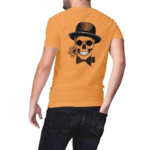 T-shirt motif crâne Alex, l'anarchiste (DOS)