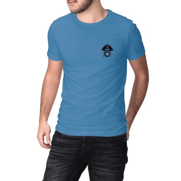 T-shirt skull original Jack, le pirate (FACE & DOS)